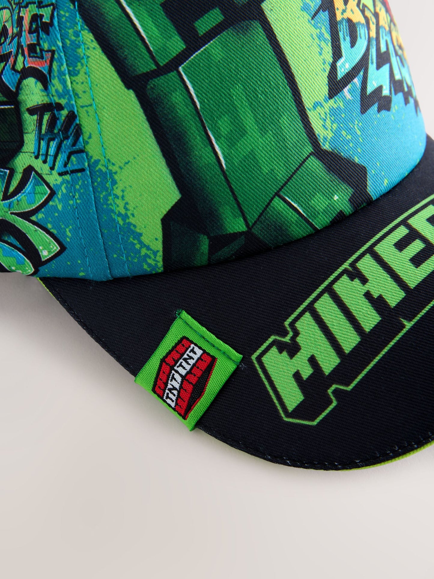 Dsiney Kidz - Teal Blue Minecraft Cotton Cap (5-13yrs) image 2