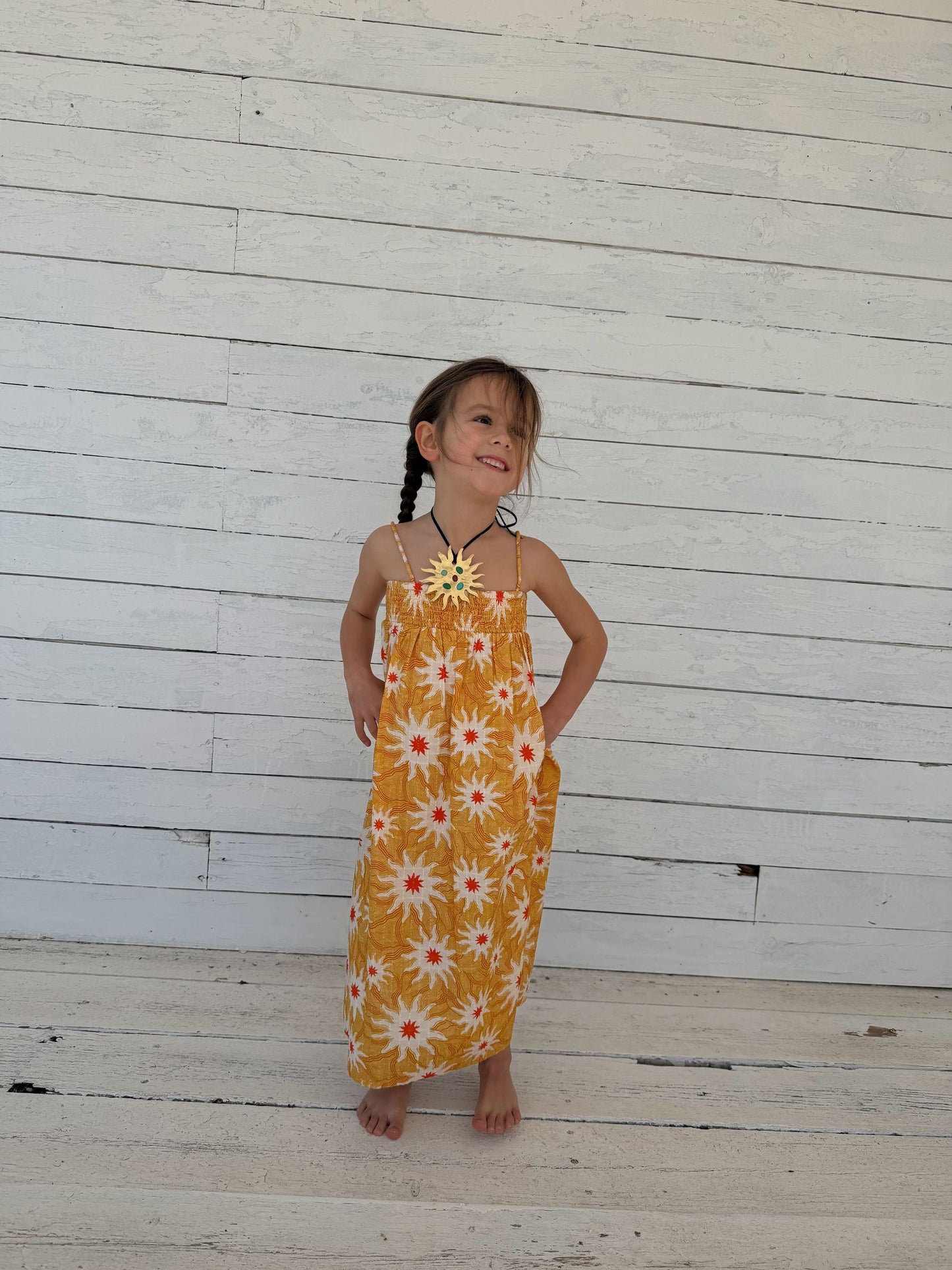 Never Fully Dressed Yellow Sun Dress image 2
