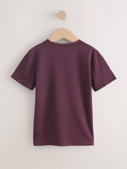 Dsiney Kidz - Burgundy Red Single Sports T-Shirt (3-16yrs) image 2