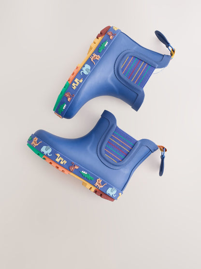 Dsiney Kidz - Navy Safari Warm Lined Ankle Wellies image 4