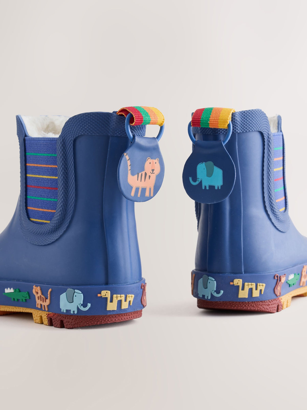 Dsiney Kidz - Navy Safari Warm Lined Ankle Wellies image 5