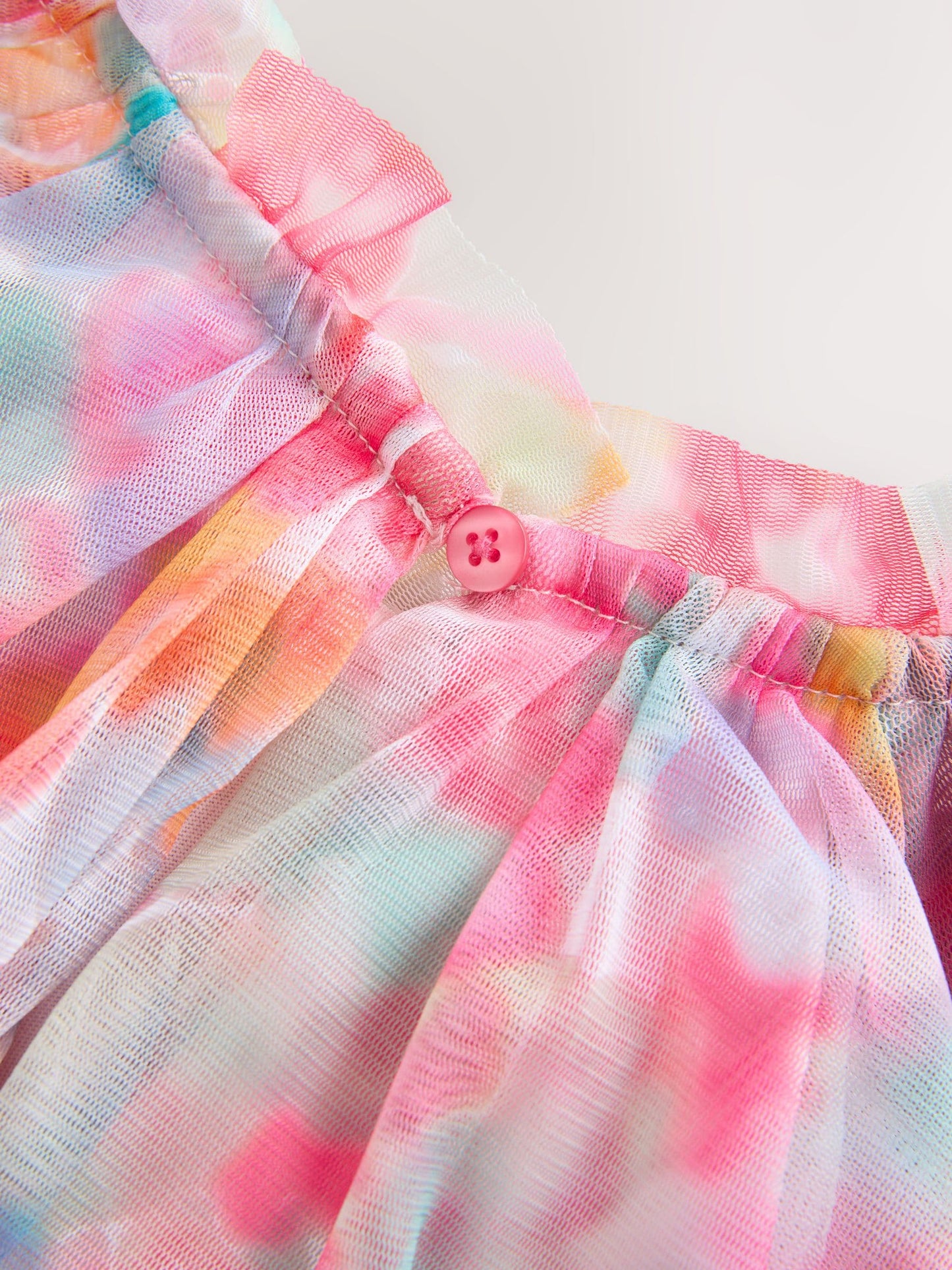 Dsiney Kidz - Pink Rainbow Cape Tiered Dress (3-16yrs) image 10