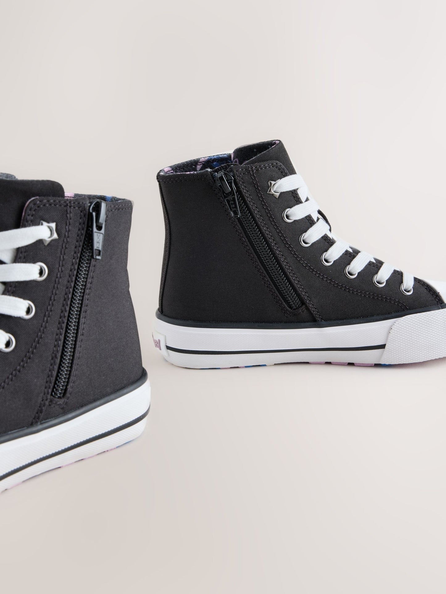 Black Lilo & Stitch High Top Trainers image 5