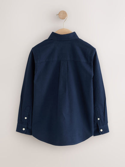 Dsiney Kidz - Navy Long Sleeve Brushed Oxford Shirt (3-16yrs) image 2