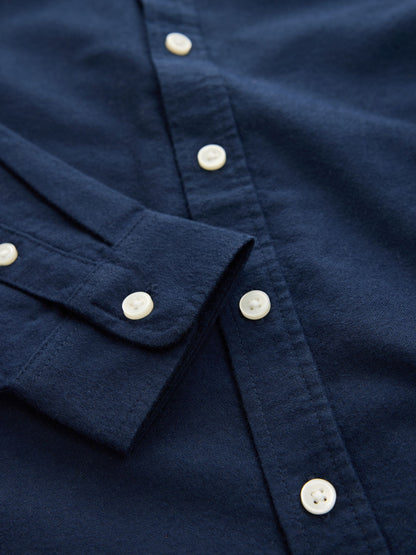 Dsiney Kidz - Navy Long Sleeve Brushed Oxford Shirt (3-16yrs) image 4