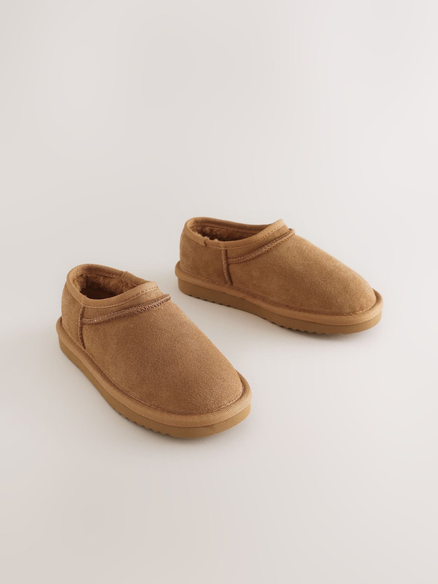 Tan Brown Standard Fit (F) Suede Shoot Shoes image 1