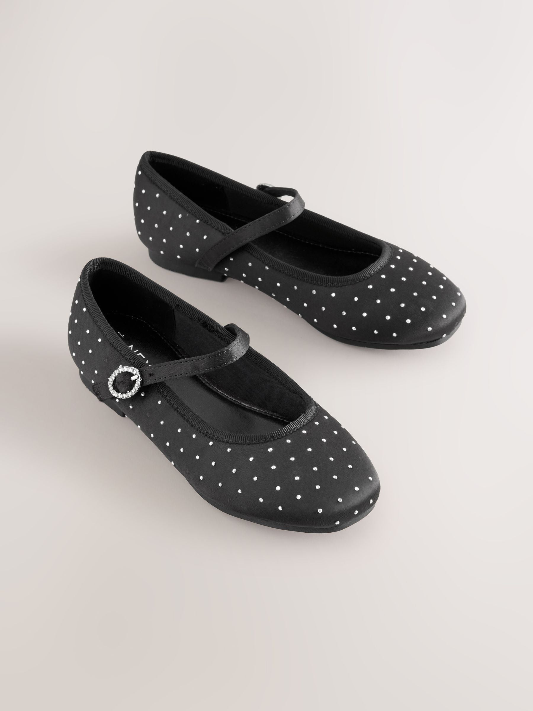 Dsiney Kidz - Black Heatseal Standard Fit (F) Mary Jane Shoes image 1