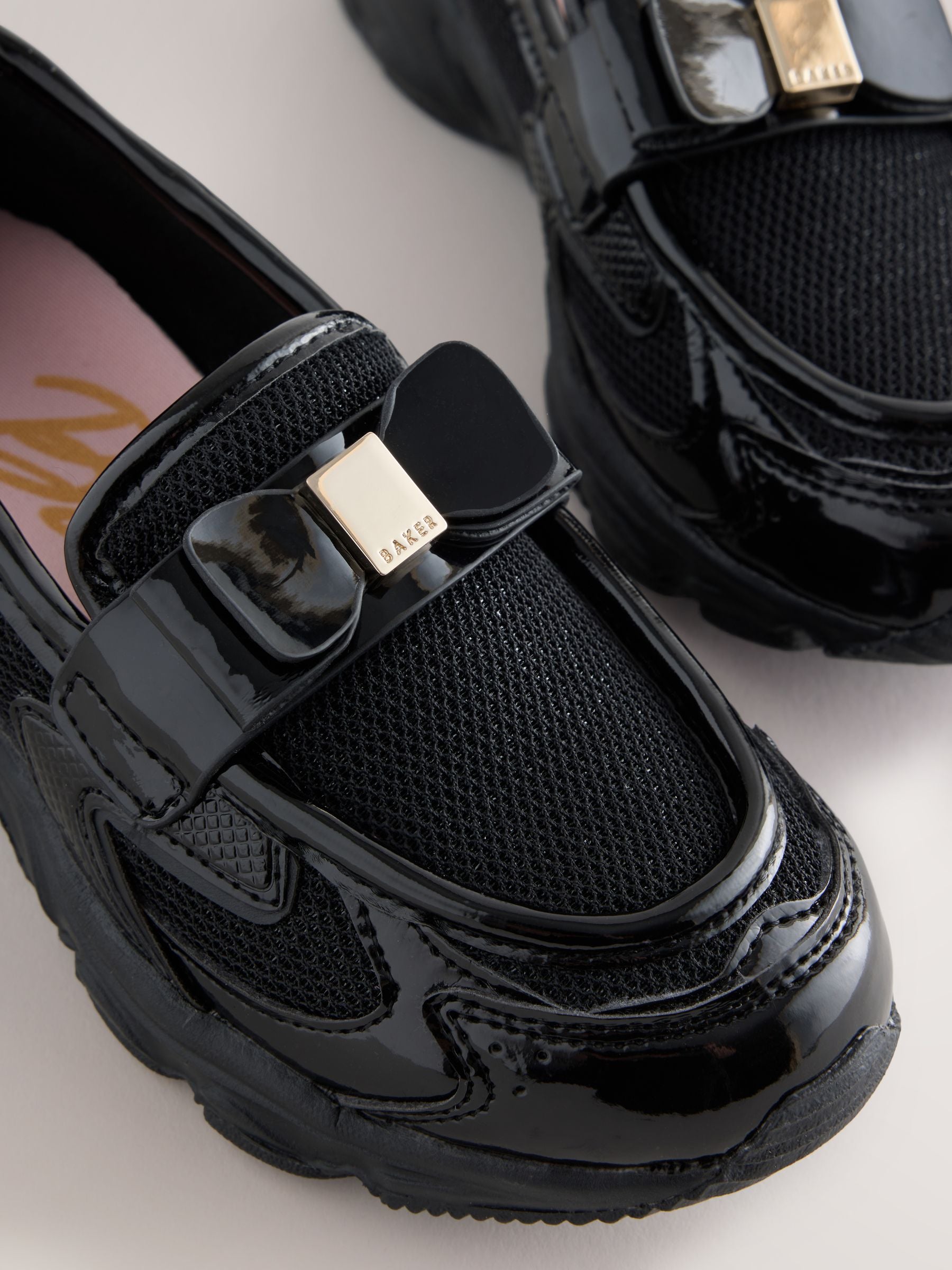 Patent Loafer Trainers image 3