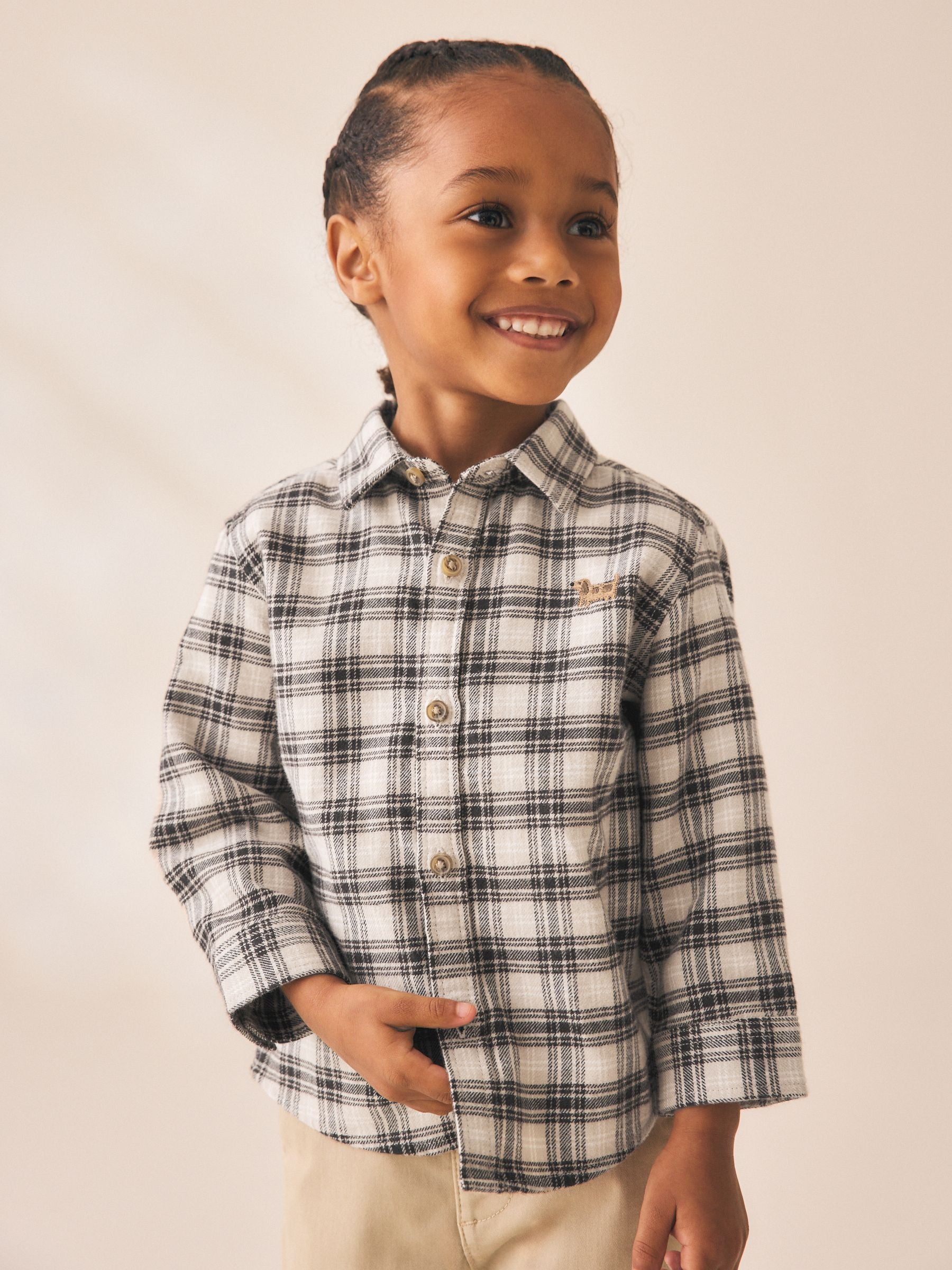 Dsiney Kidz - Neutral Bear Long Sleeve Character Shirt (3mths-7yrs) image 1
