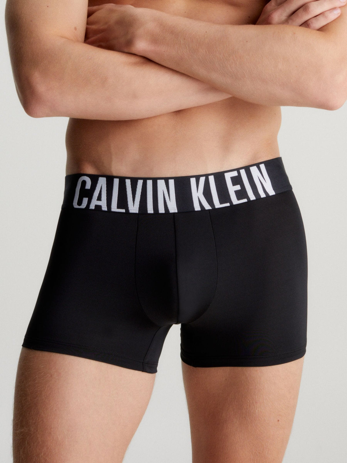 Dsiney Kidz - Calvin Klein Black/White 3 Pack Trunks Intense Power Micro image 3