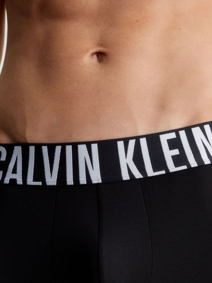 Dsiney Kidz - Calvin Klein Black/White 3 Pack Trunks Intense Power Micro image 5