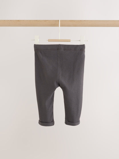 Charcoal Grey/Cream Baby Knit Vest, Bodysuit and Trousers Set (0mths-3yrs) image 7