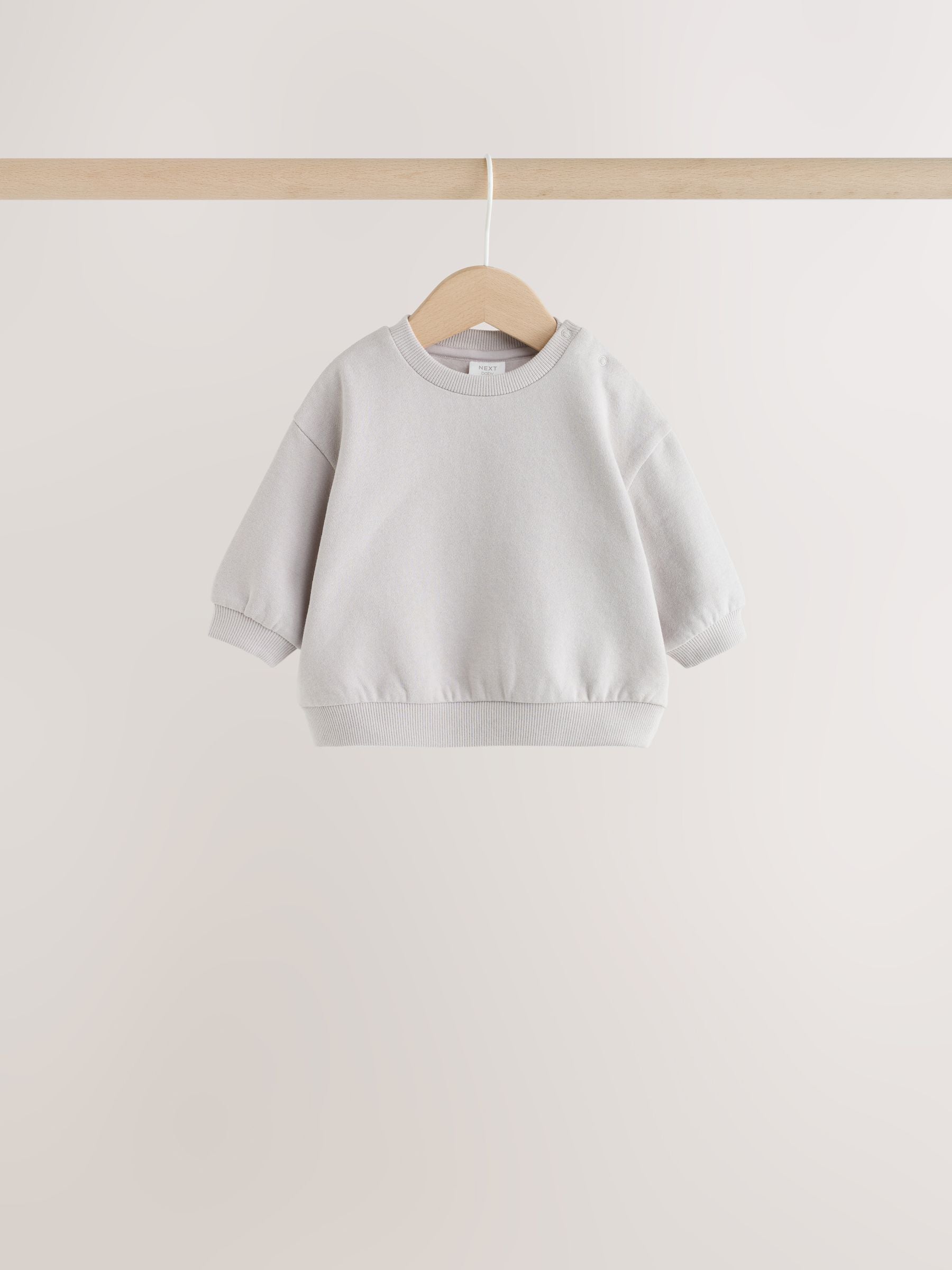 Dsiney Kidz - Charcoal Grey/Neutral Sweatshirt and Leggings Baby Set 6 Piece (0mths-3yrs) image 3