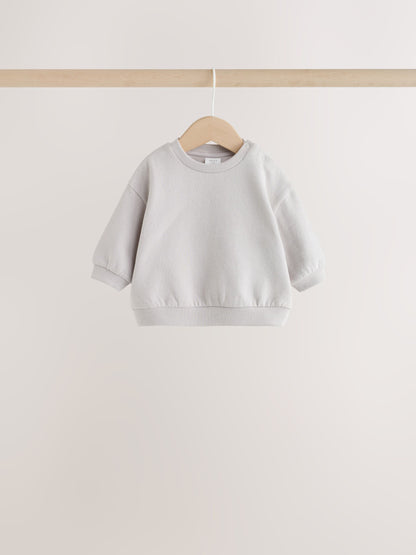 Dsiney Kidz - Charcoal Grey/Neutral Sweatshirt and Leggings Baby Set 6 Piece (0mths-3yrs) image 3