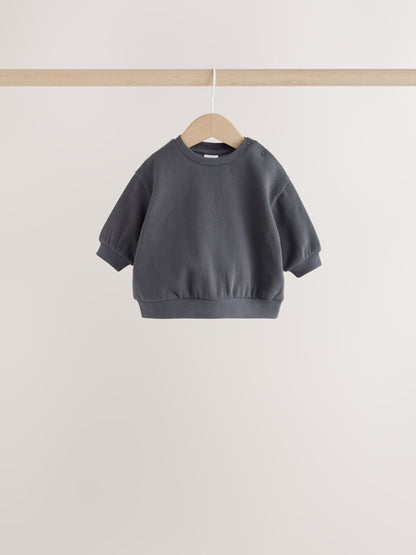 Dsiney Kidz - Charcoal Grey/Neutral Sweatshirt and Leggings Baby Set 6 Piece (0mths-3yrs) image 7