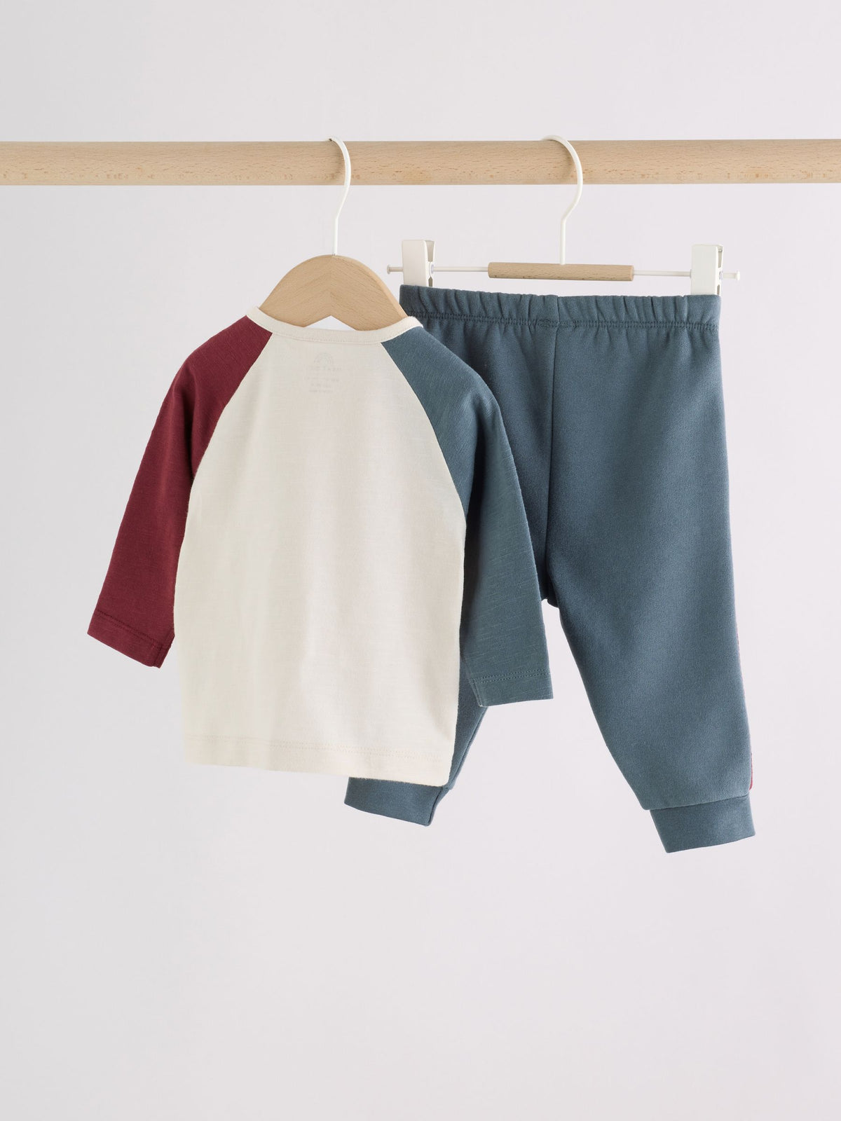 Dsiney Kidz - Blue/Neutral Varsity Top and Leggings Baby Set (0mths-2yrs) image 2
