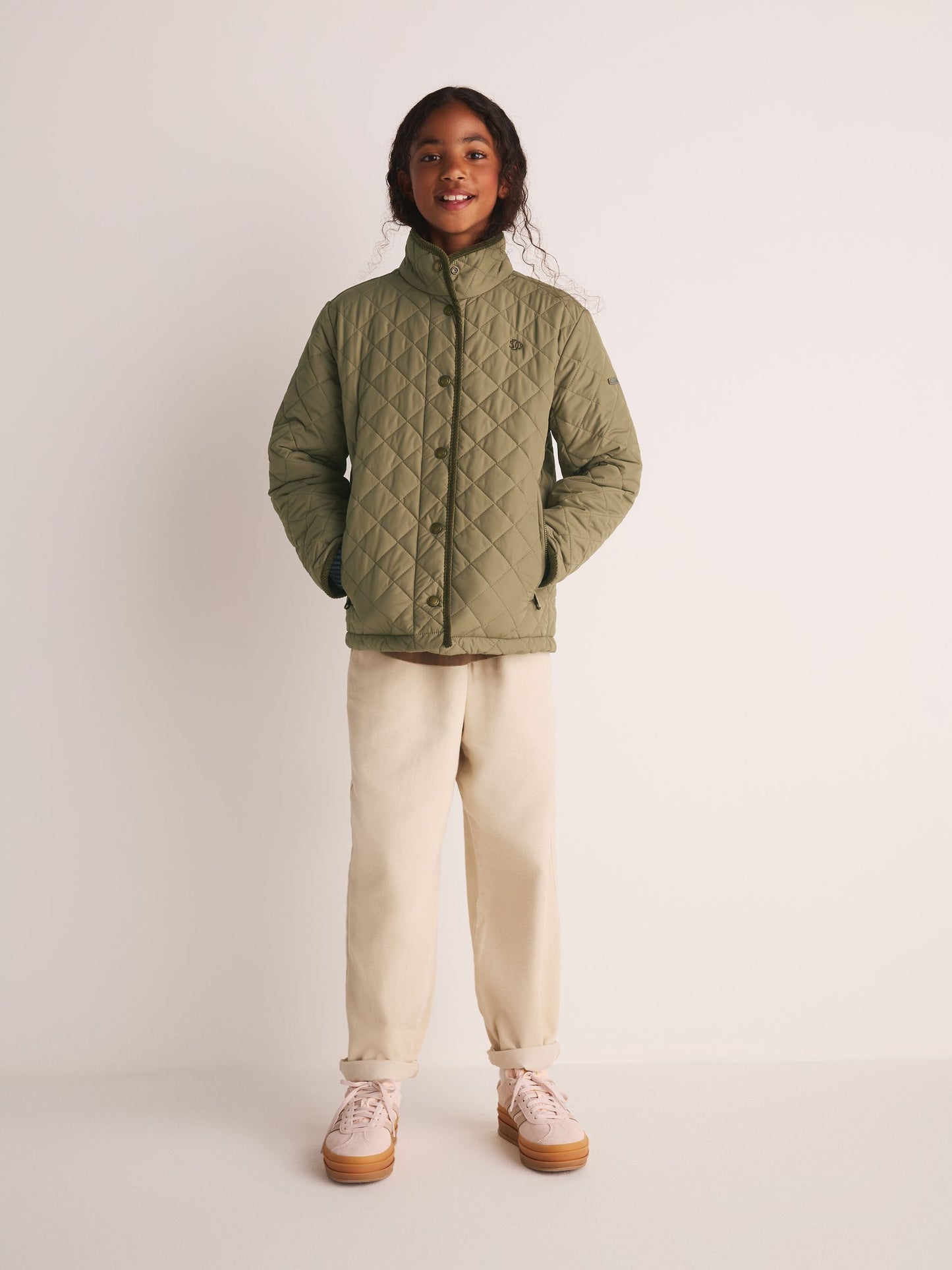 Dsiney Kidz - Superdry Green Quilted Jacket image 3
