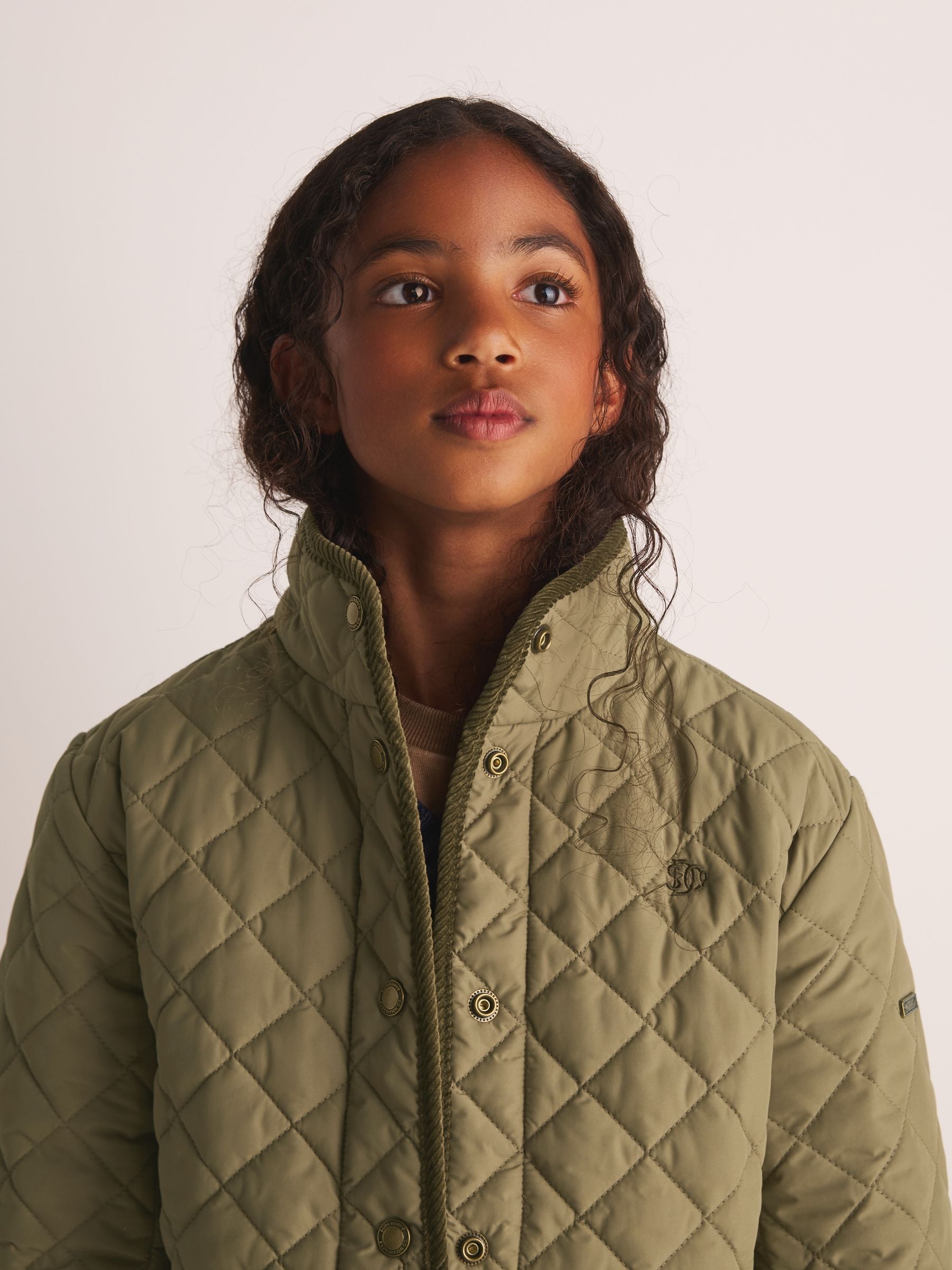 Dsiney Kidz - Superdry Green Quilted Jacket image 4