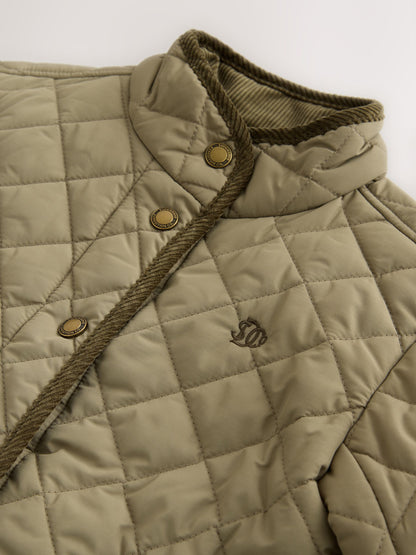 Dsiney Kidz - Superdry Green Quilted Jacket image 9
