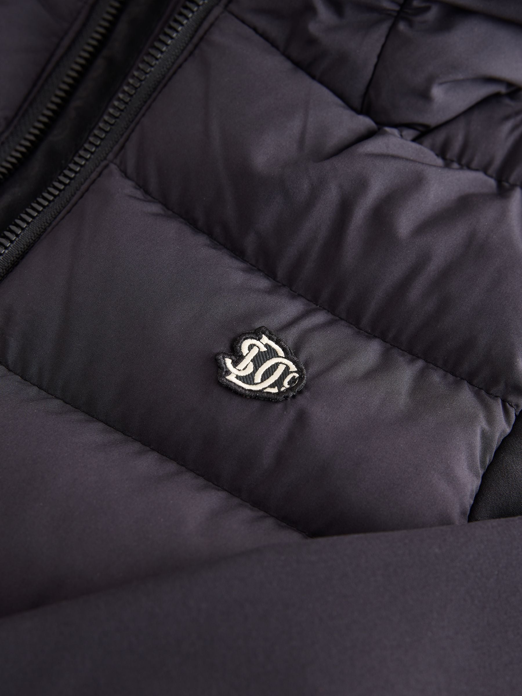 Dsiney Kidz - Superdry Black Hybrid Coat image 10