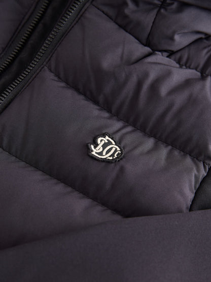 Dsiney Kidz - Superdry Black Hybrid Coat image 10