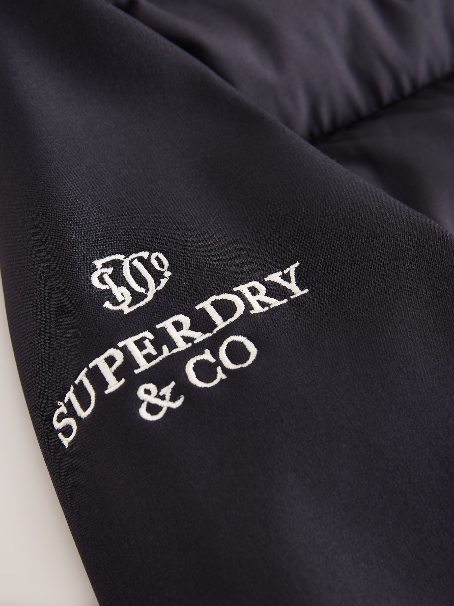 Dsiney Kidz - Superdry Black Hybrid Coat image 9