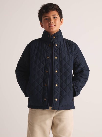 Dsiney Kidz - Superdry Navy Quilted Jacket image 1