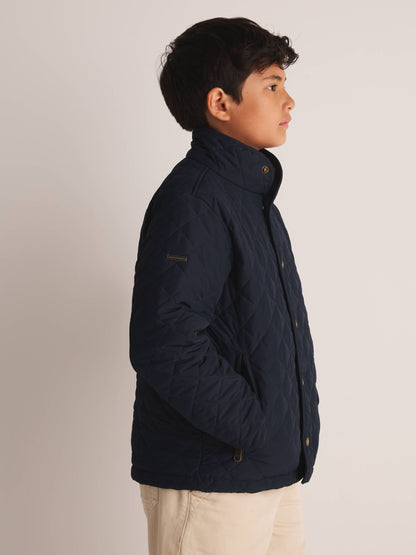 Dsiney Kidz - Superdry Navy Quilted Jacket image 2