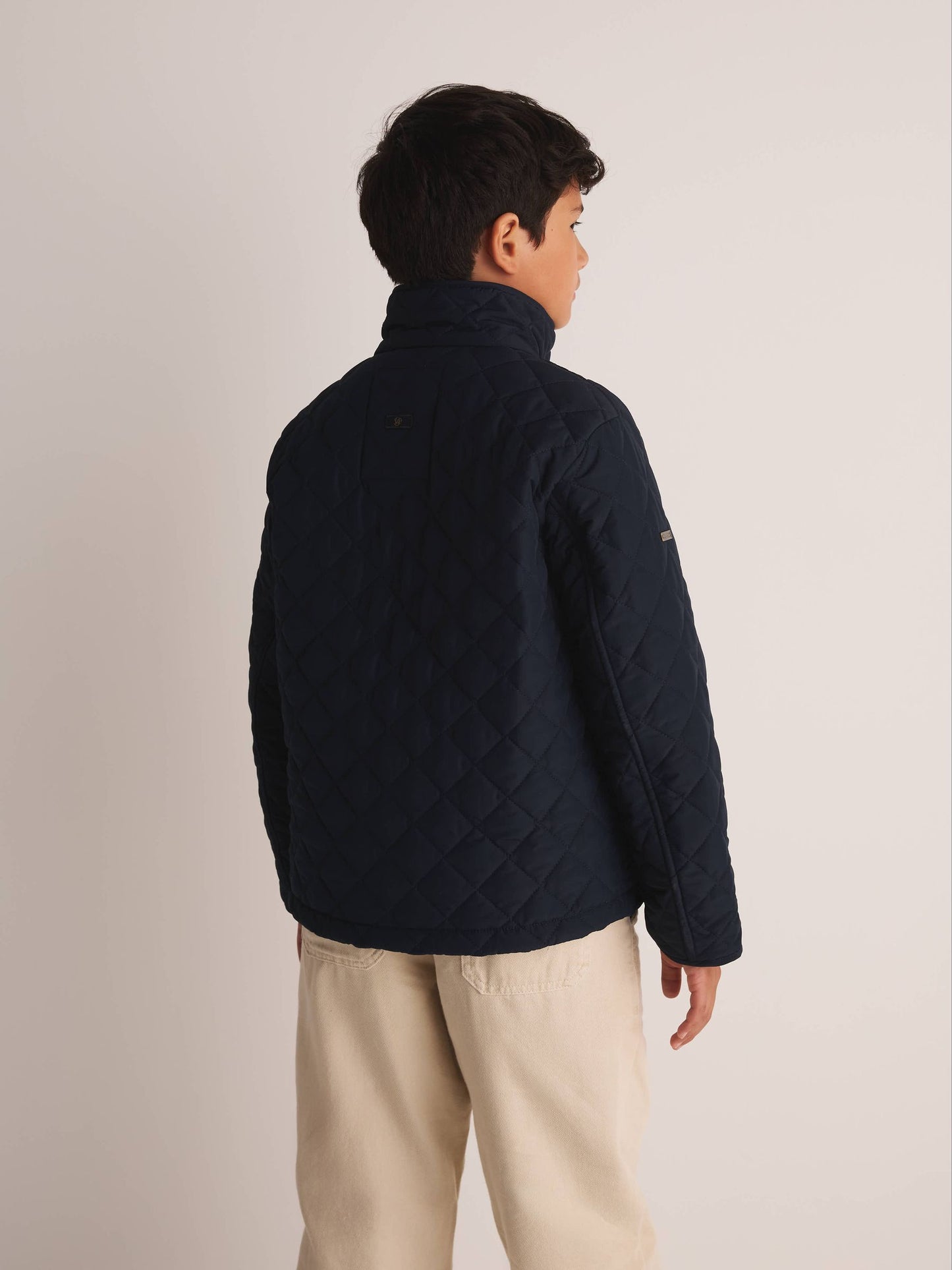 Dsiney Kidz - Superdry Navy Quilted Jacket image 3