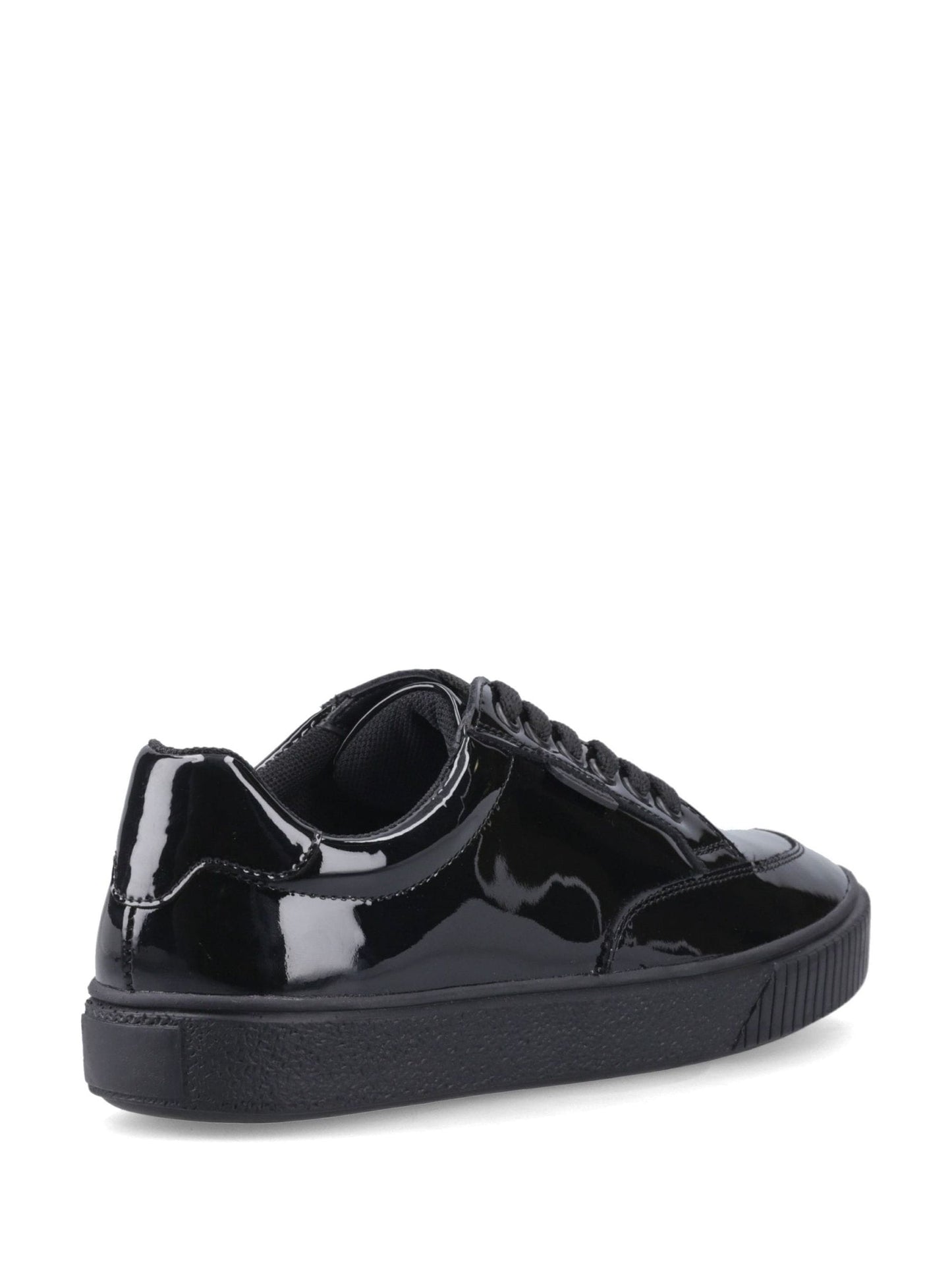 Hush Puppies Black Evelyn Lace Senior Trainers image 4