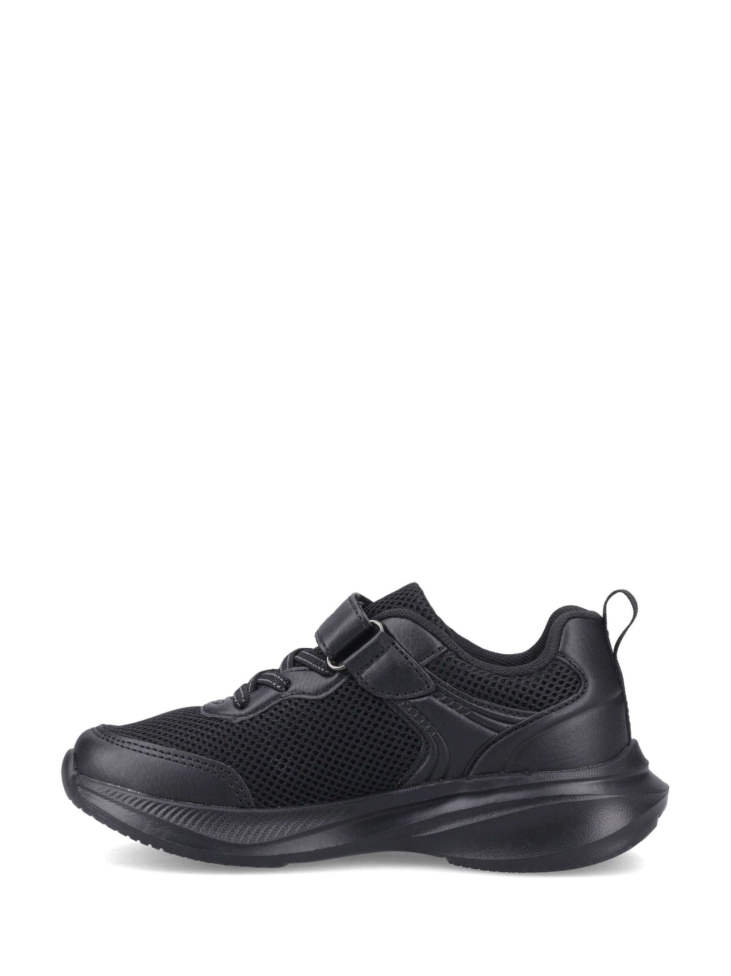 Hush Puppies Black Marty Senior Trainers image 2