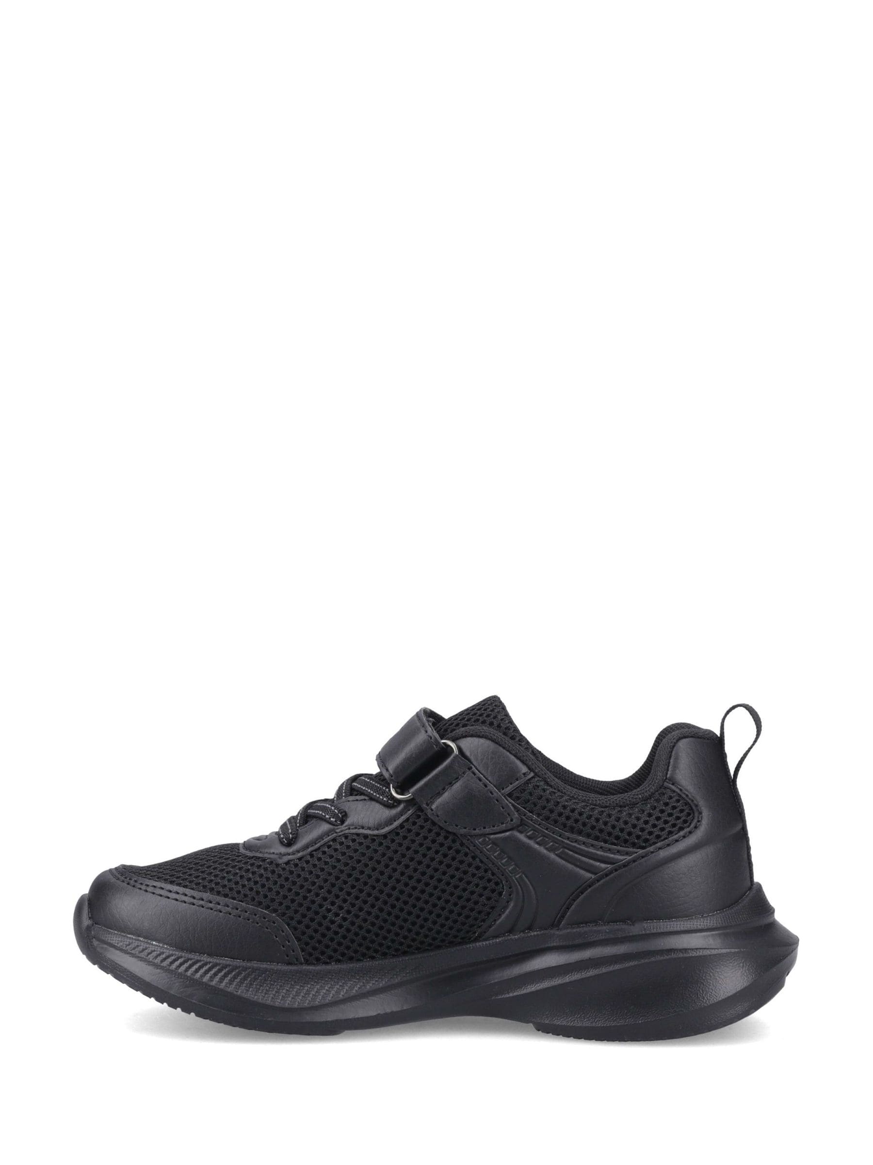 Hush Puppies Black Marty Senior Trainers image 2