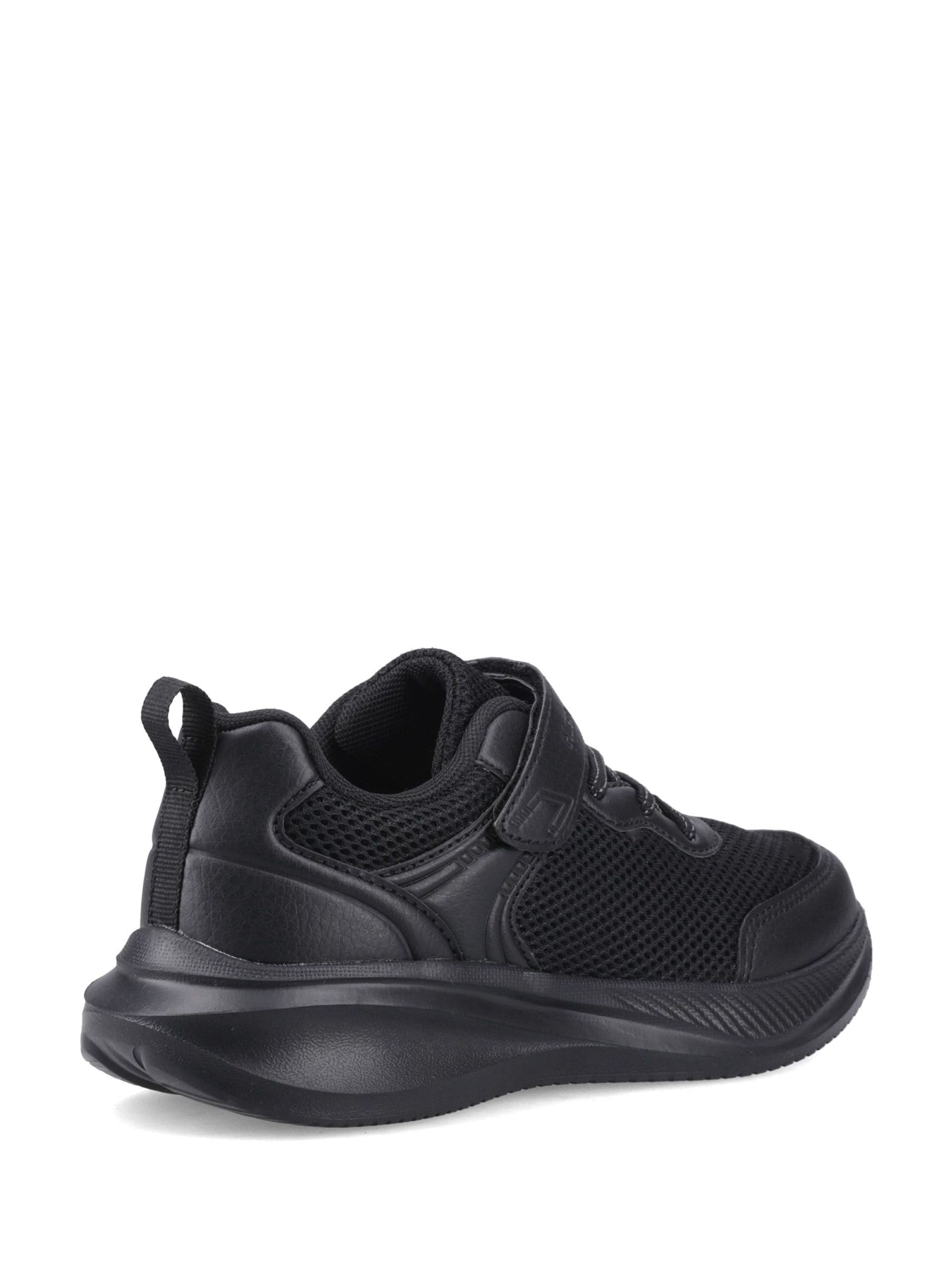 Hush Puppies Black Marty Senior Trainers image 4