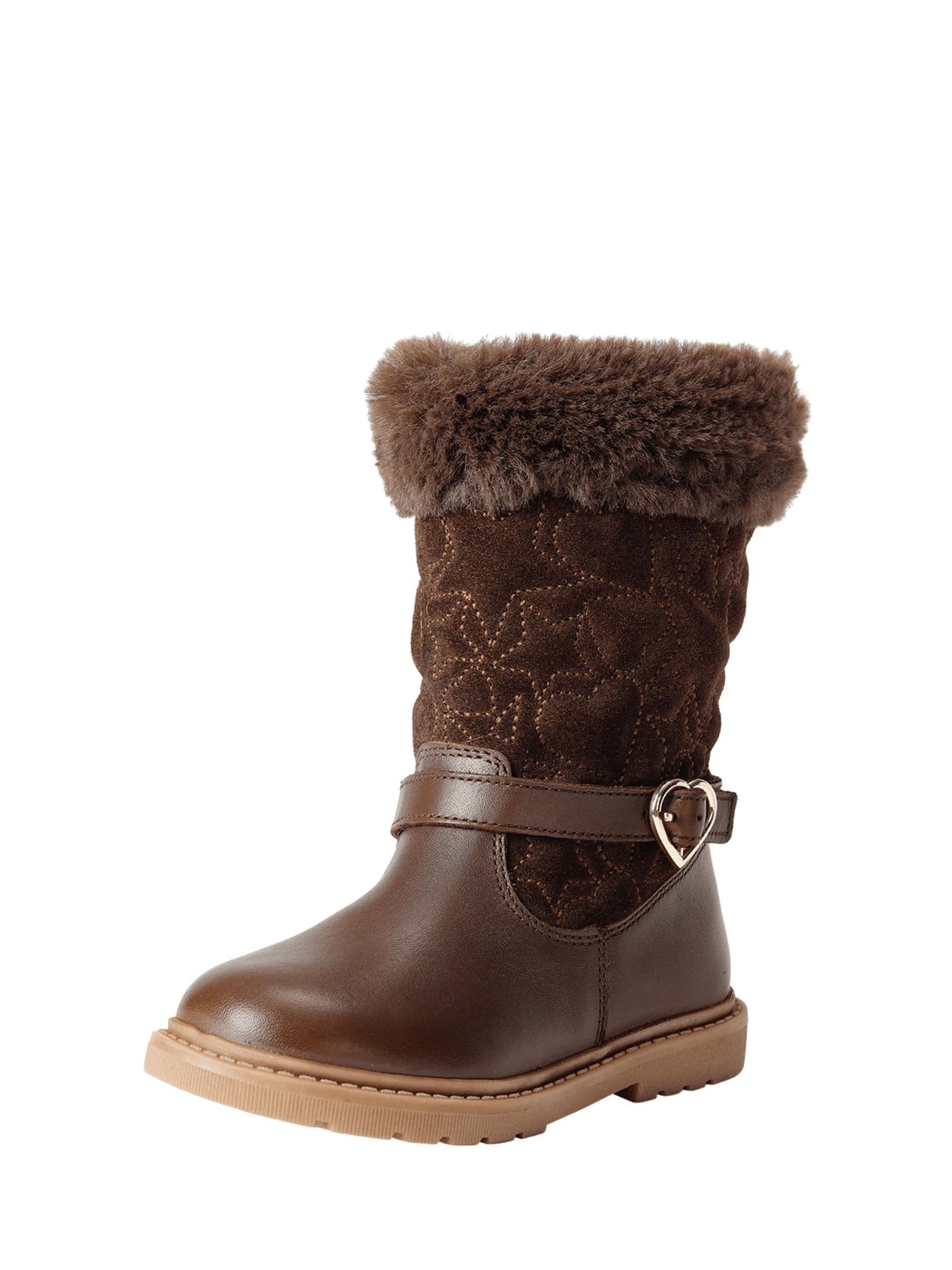 Toezone Brown Sara Fur Warm Winter Boots image 2