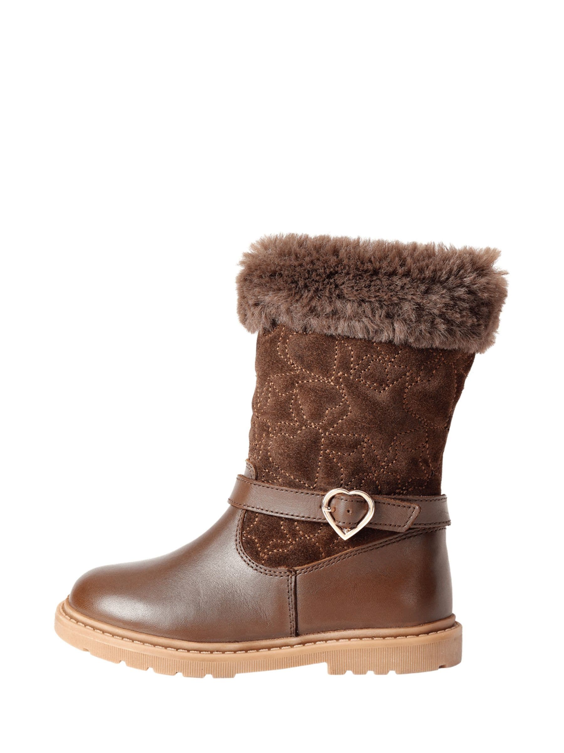 Toezone Brown Sara Fur Warm Winter Boots image 3