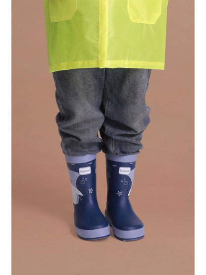 Toezone Blue Shark Waterproof Wellies image 7