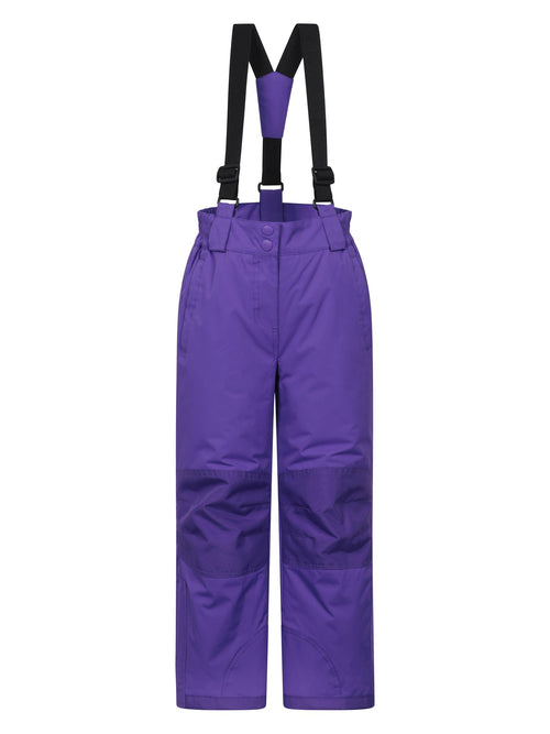 Mountain Warehouse Purple Kids Honey Snow Pants image 1