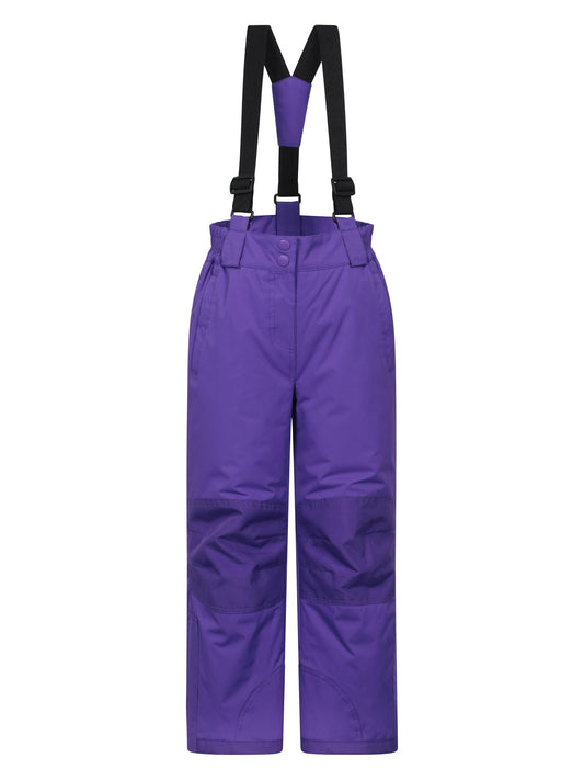 Mountain Warehouse Purple Kids Honey Snow Pants image 1