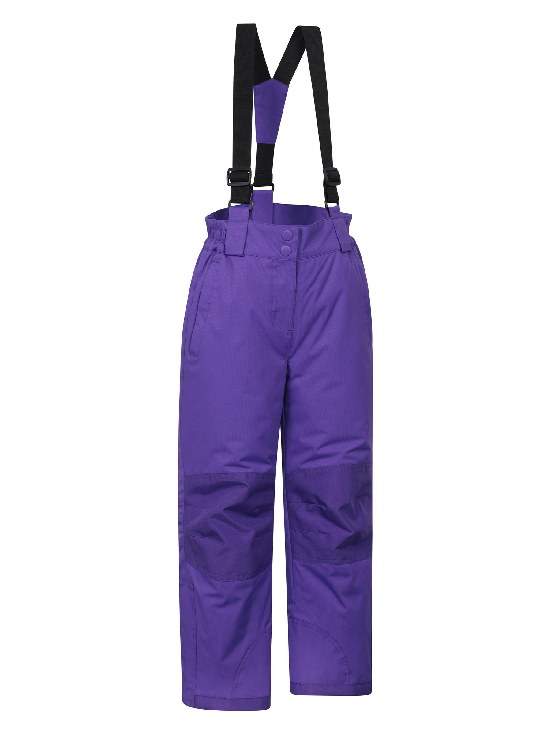 Mountain Warehouse Purple Kids Honey Snow Pants image 2