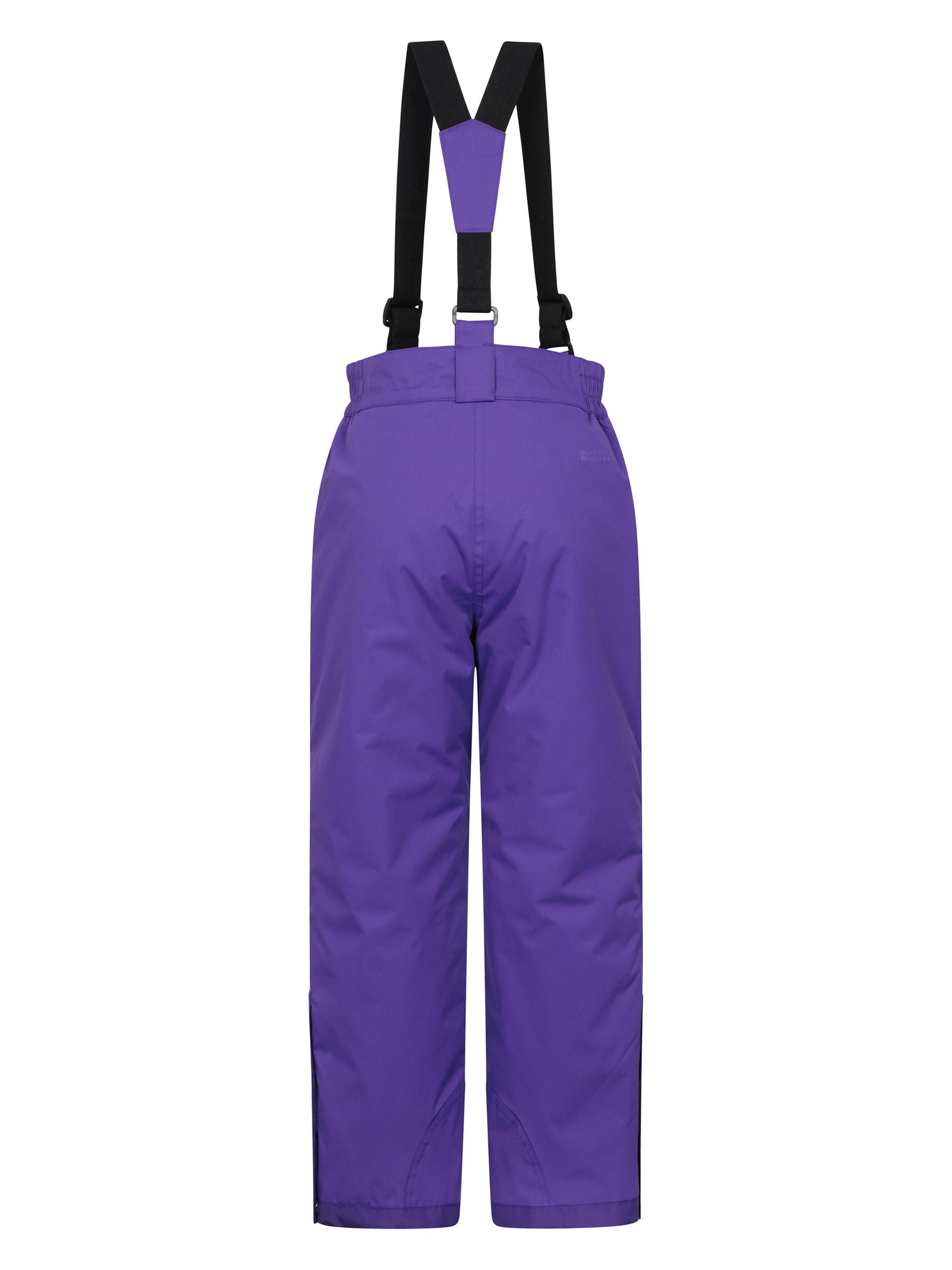 Mountain Warehouse Purple Kids Honey Snow Pants image 4