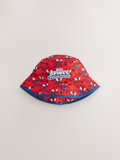 Dsiney Kidz - Red/Navy Blue Spidey and His Amazing Friends Buckey Hat (1-10yrs) image 1