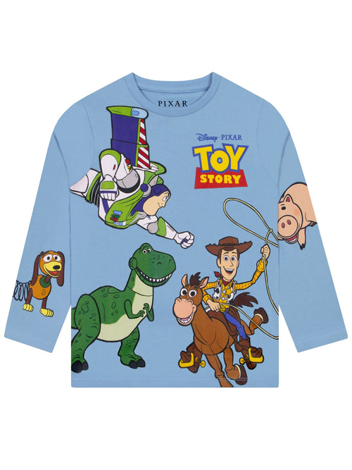 Character Blue Toy Story Long Sleeve T-shirt image 1
