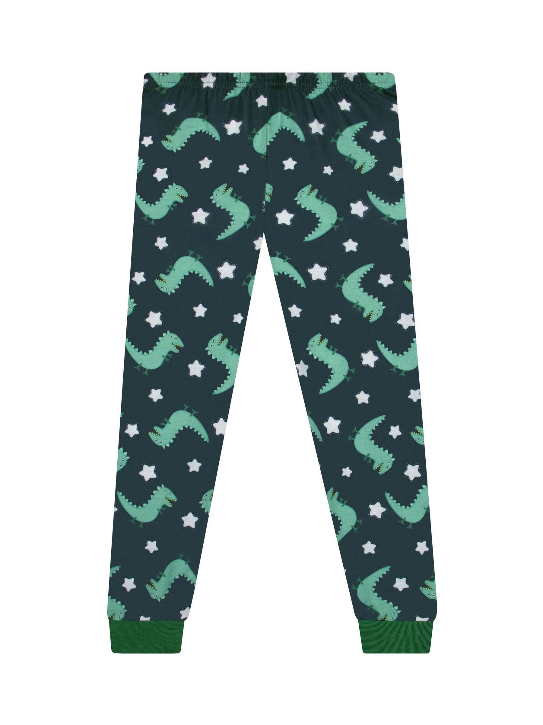 Dsiney Kidz - Character Green Peppa Pig Pyjamas, George Pig Long Sleeve Pyjama Set image 5