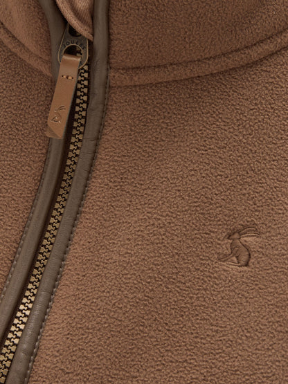 Dsiney Kidz - Joules Kids' Heritage Chocolate Brown Fleece Gilet image 3