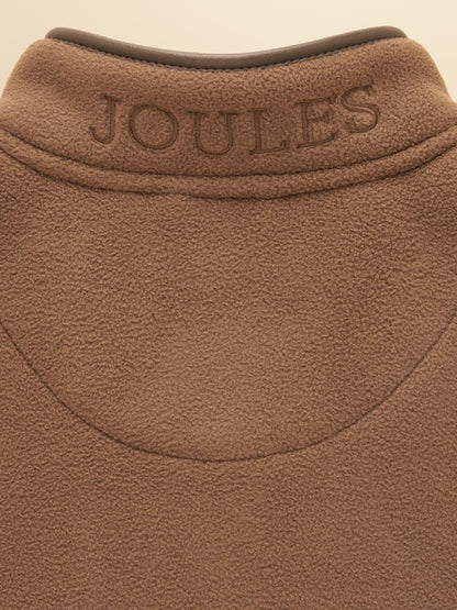 Dsiney Kidz - Joules Kids' Heritage Chocolate Brown Fleece Gilet image 5