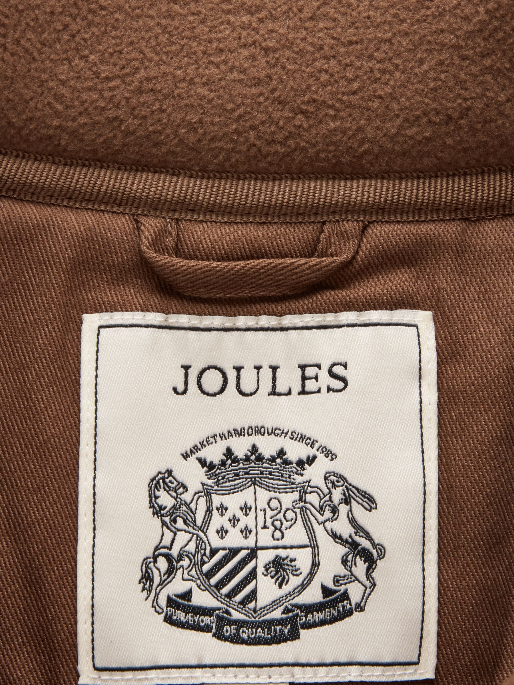 Dsiney Kidz - Joules Kids' Heritage Chocolate Brown Fleece Gilet image 6