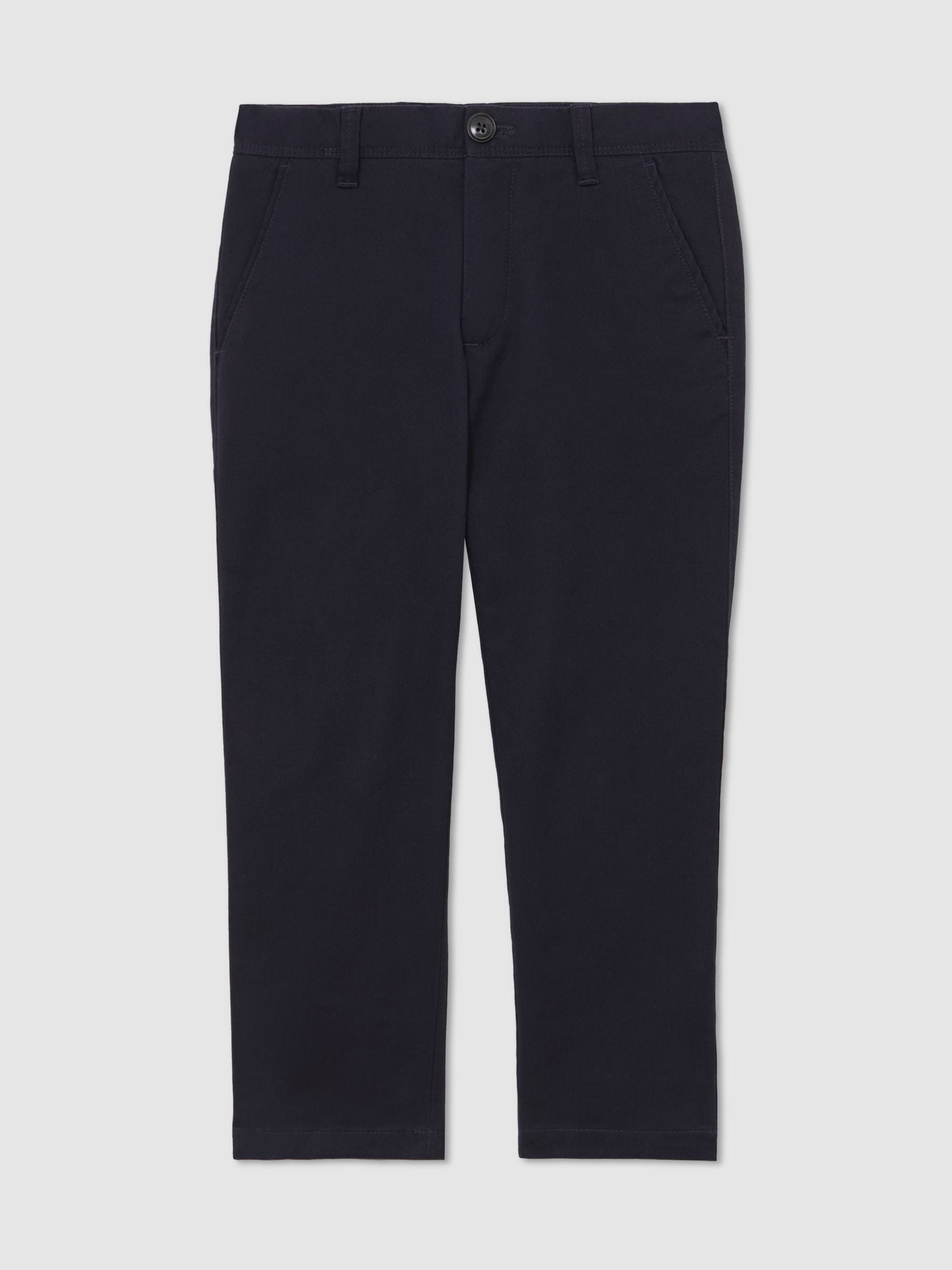 Reiss Navy Pitch 9-13 yrs Slim Fit Casual Chinos image 2
