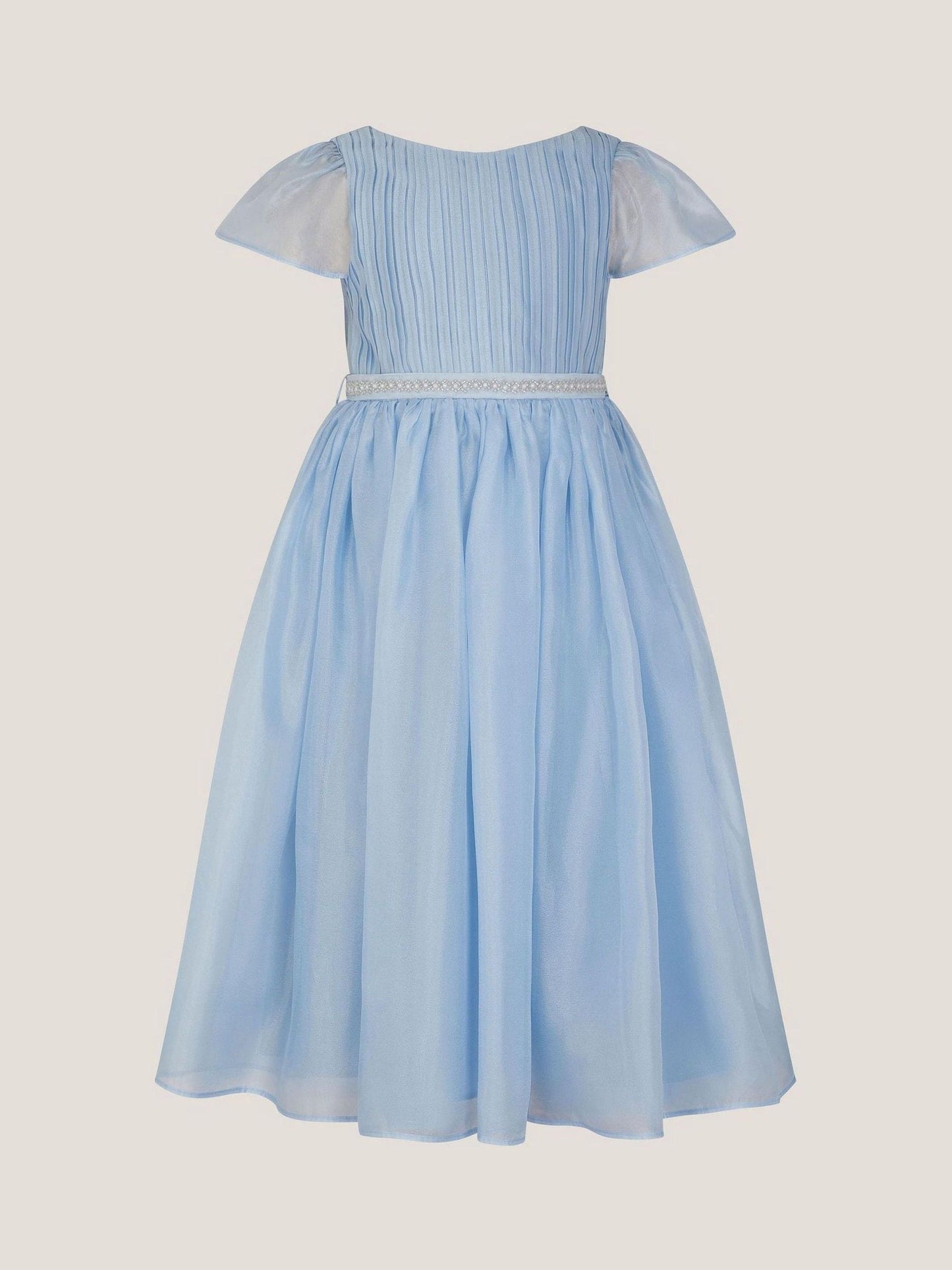 Monsoon Blue Dani Beaded Belt Party Dress image 2