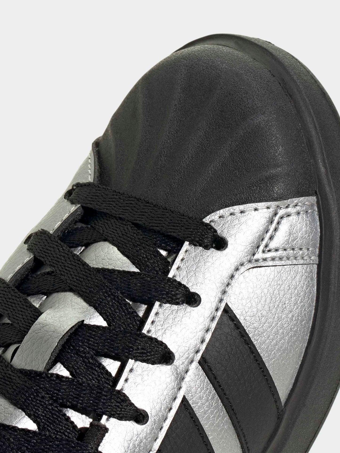 adidas Grey Street Talk Lace Junior Trainers image 6