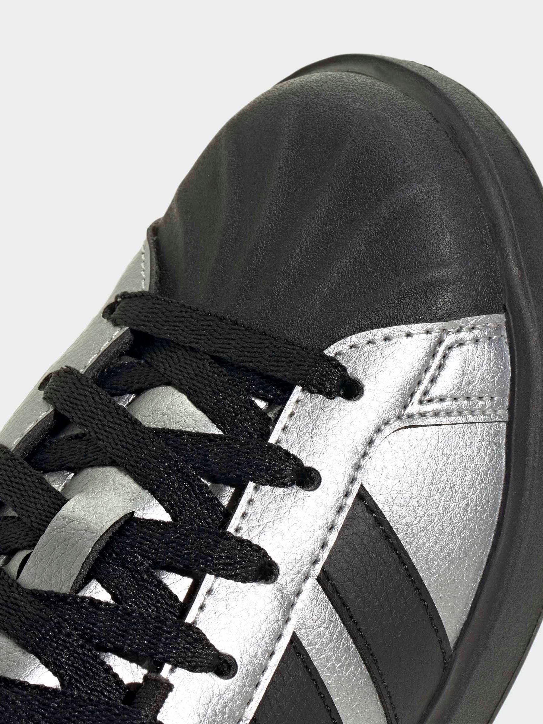 adidas Grey Street Talk Lace Junior Trainers image 6